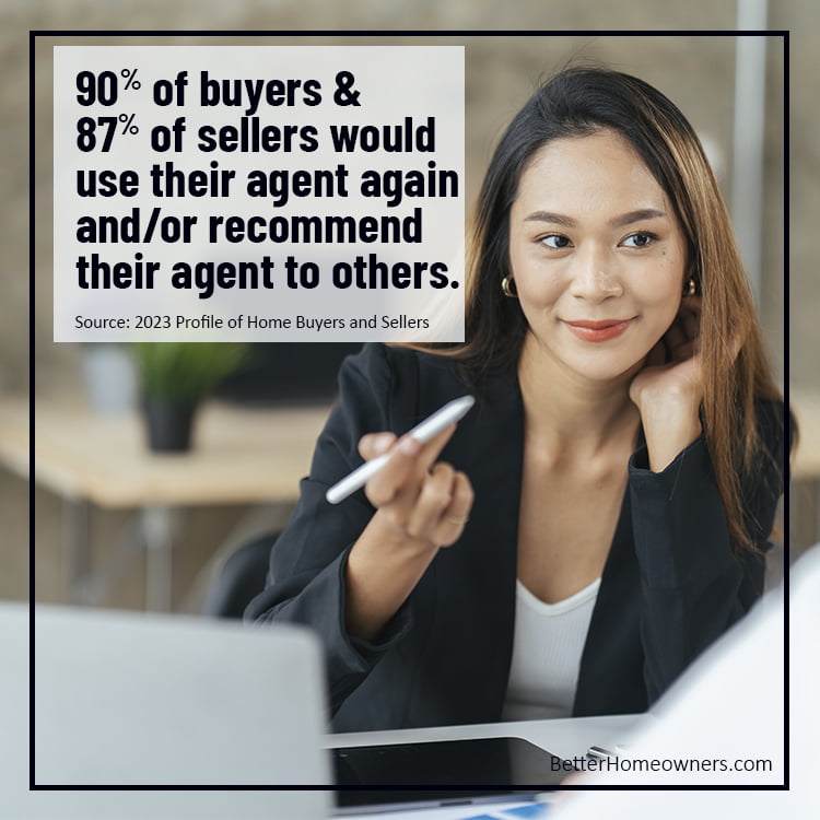 9 out 10 Buyers & Sellers…